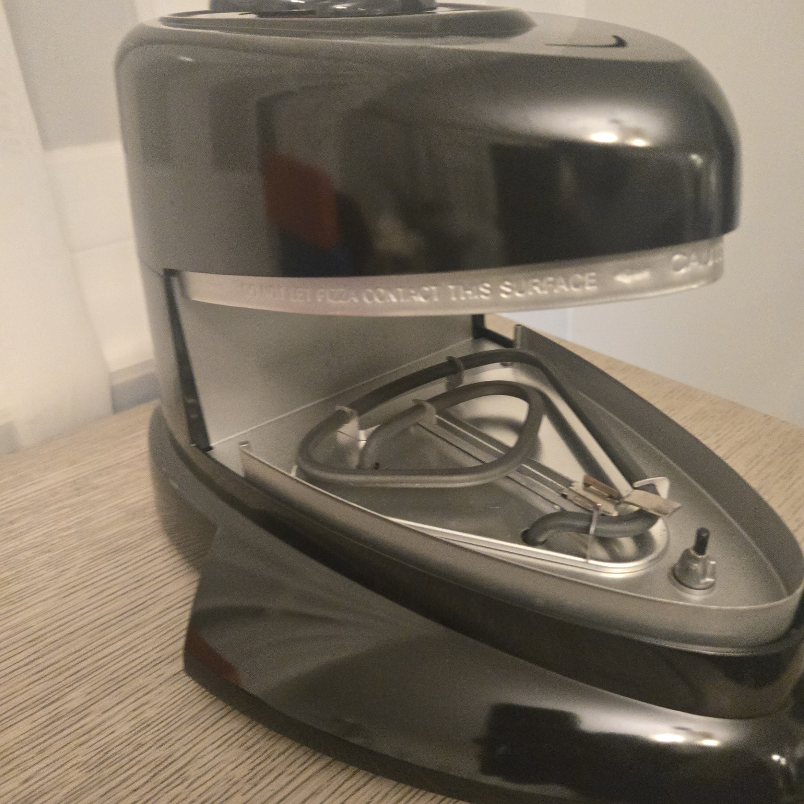 Presto Pizzazz Plus Rotating Pizza Oven Black Model 0343003 Base Unit Only