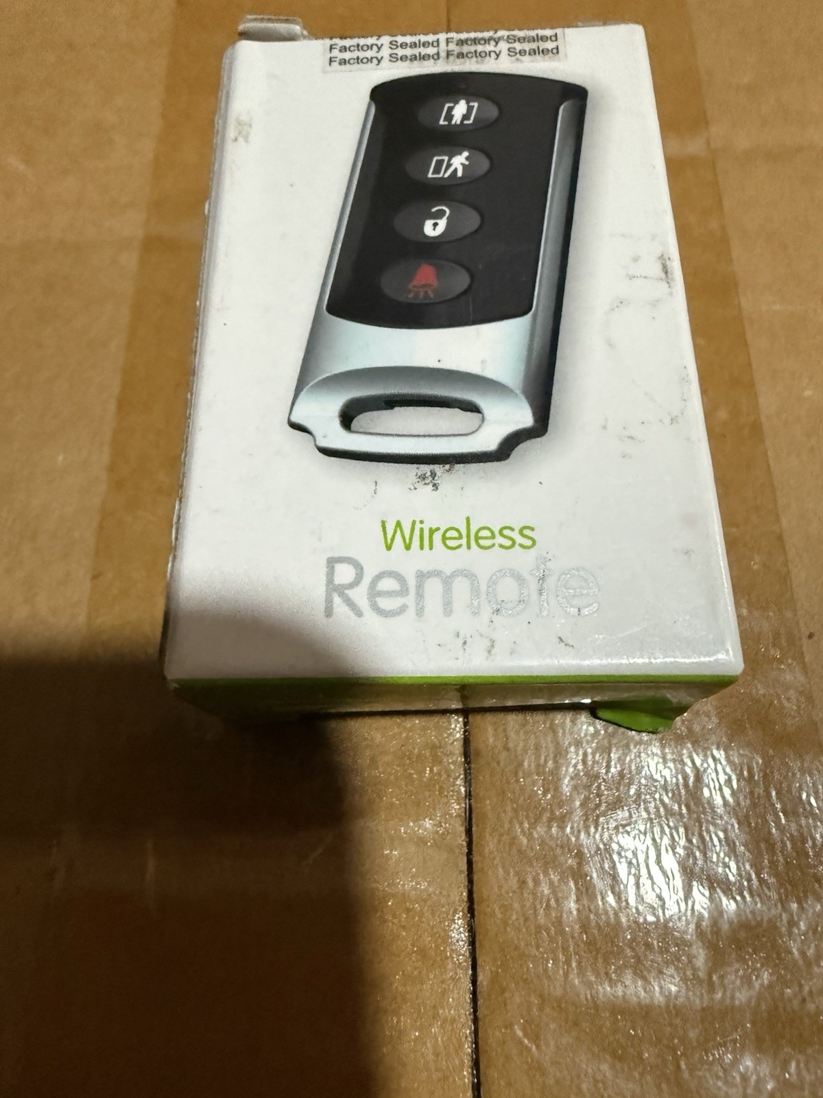 WST-100 DSC KEYFOB (BRAND NEW) 4 BUTTON CHROME KEYFOB