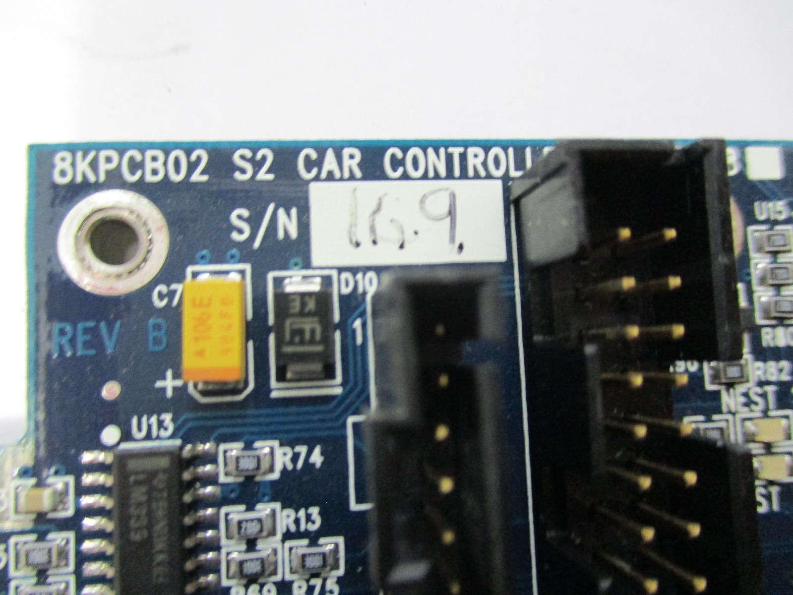 BROOKS PRI 8KPCB02 S2 CAR CONTROLLER BOARD REV B