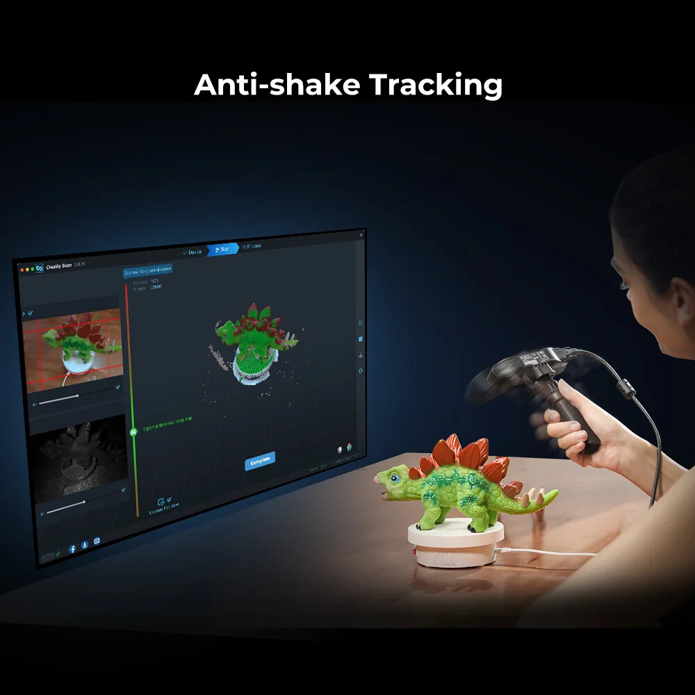 Creality Ferret Pro 3D Scanner 30 fps Anti-shake Tracking w/ Rotating Turntable