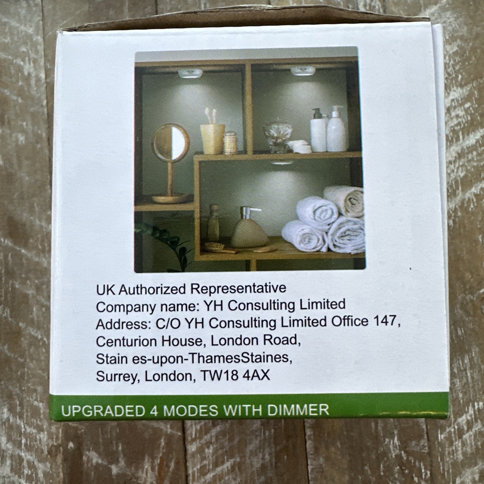 Motion Sensor Light Indoor, LED Closet Lights Battery 6000k Clean White-3 Pack