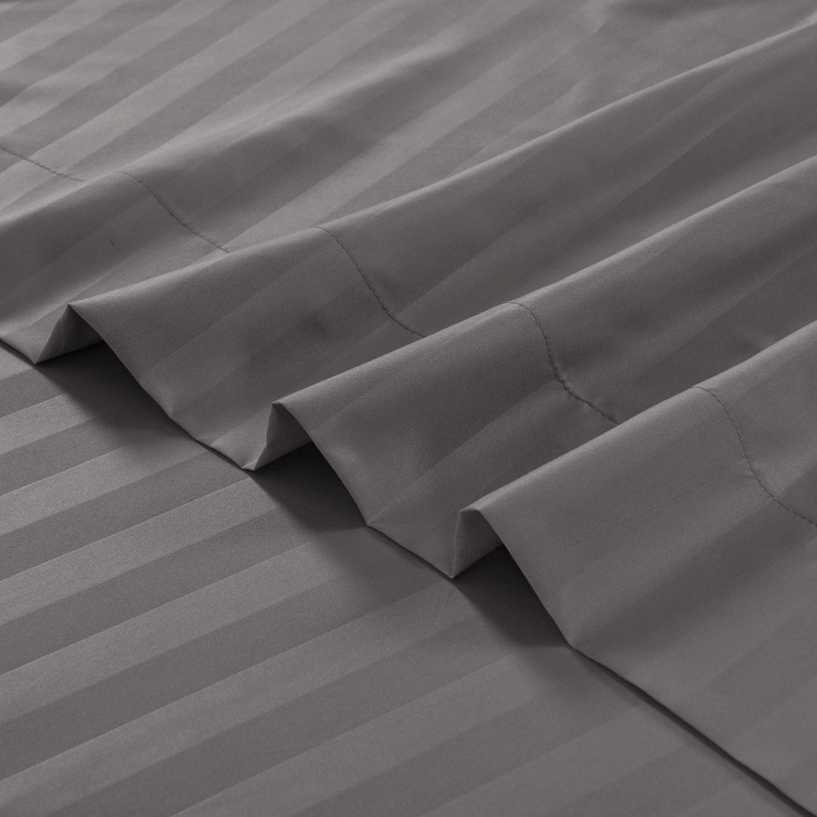3/4PCS Striped Bed Sheet Extra Soft, Breathable Fade-Resistant Sheets