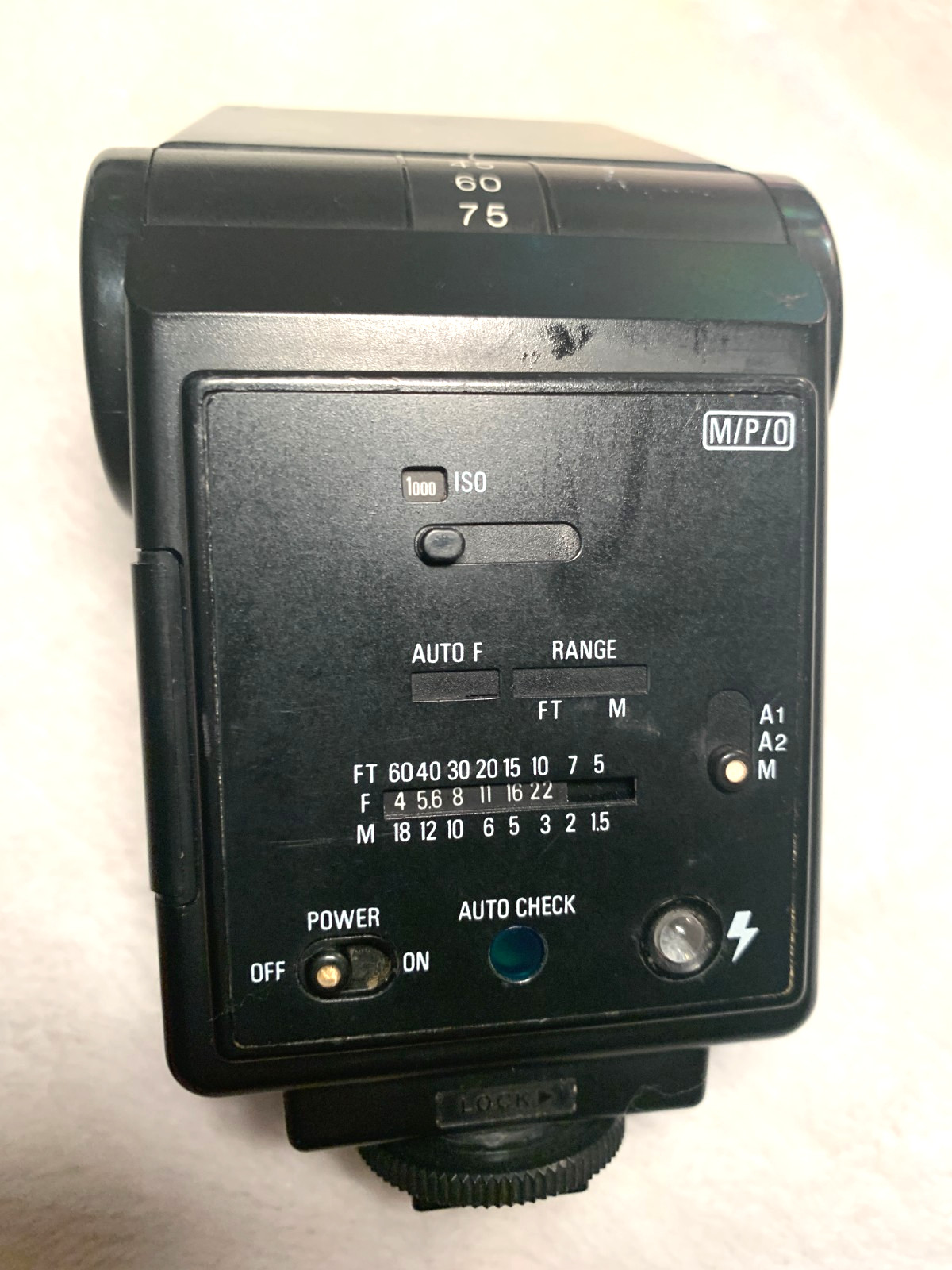 Vivitar Auto Thyristor 2800-D Camera Flash TESTED! Good condition!