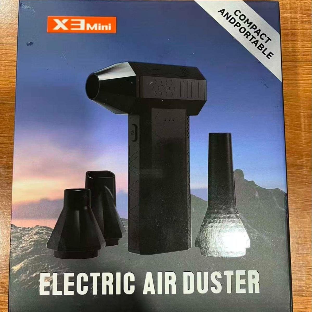 Cordless Air Duster 2500mAh – Turbo Blower for Keyboard & Car