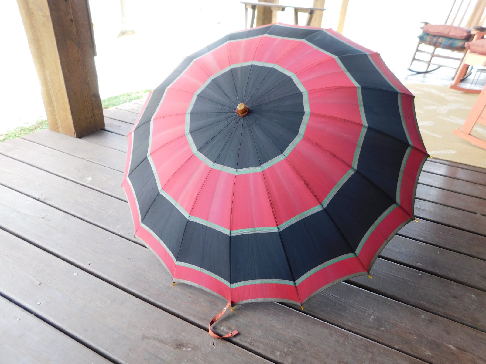 Vintage Bilt Well Fifth Avenue NYC Umbrella Acrylic Tortoise Shell Handle