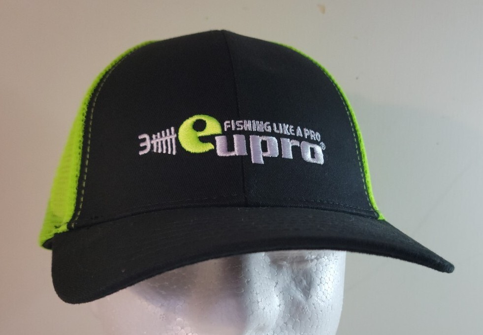 New Eupro Fishing Like a Pro System Hat Baseball Cap Snapback Mesh Bait Tackle