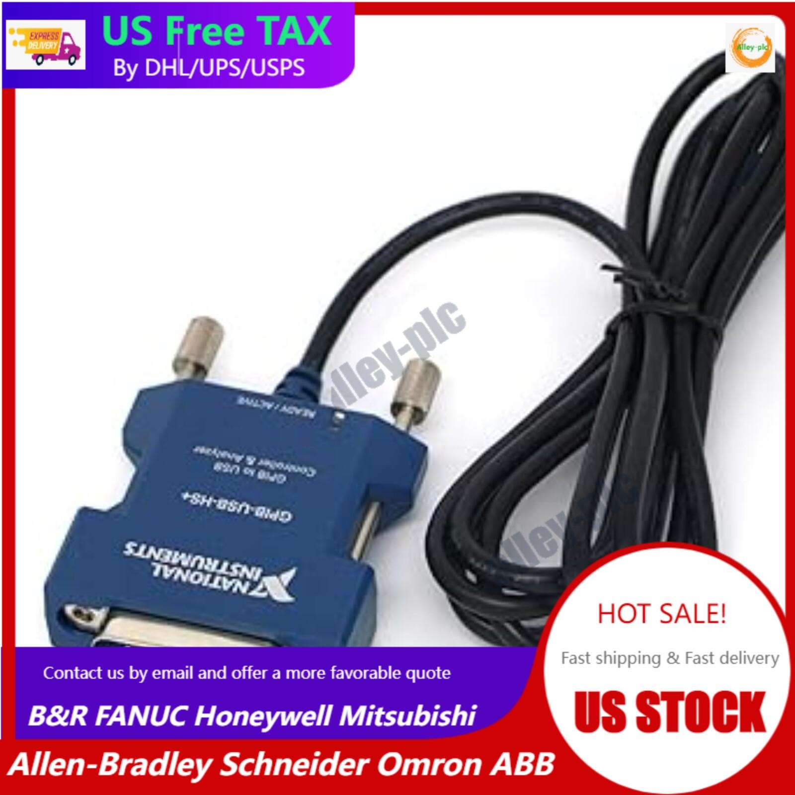 NEW National Instruments GPIBUSBHS+ GPIB-USB-HS+ FAST SHIPPING