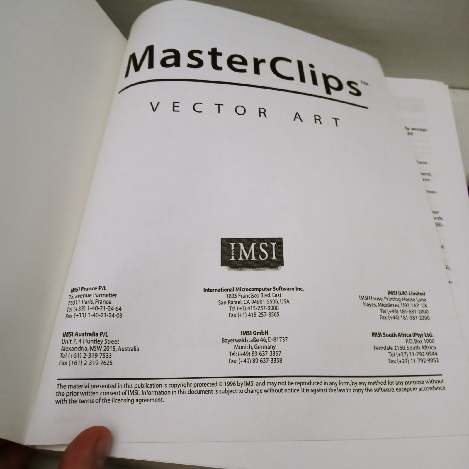 Master Clips Masterclips Software 1997 4 CD CD 75000 Clip Art Big Box