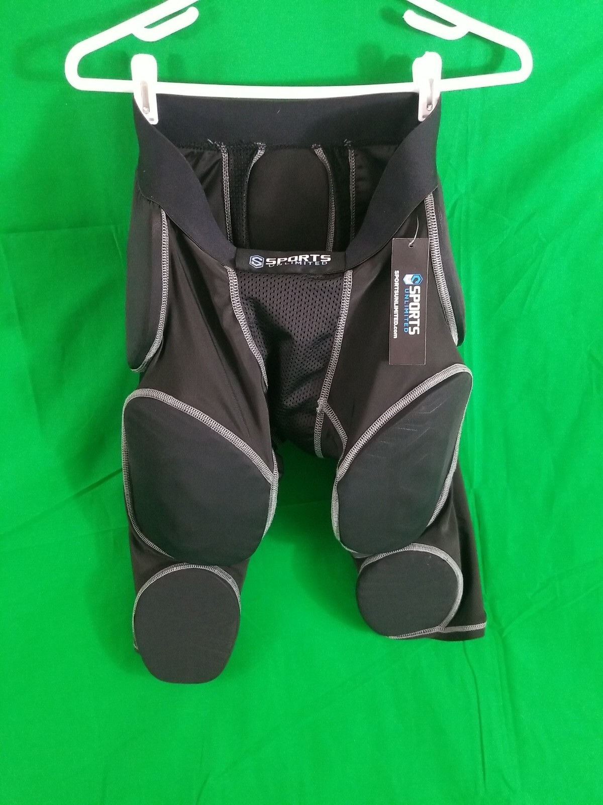 Sports Unlimited Men's Size Medium 7 Pad Football Girdle Hard Thigh Multi Use