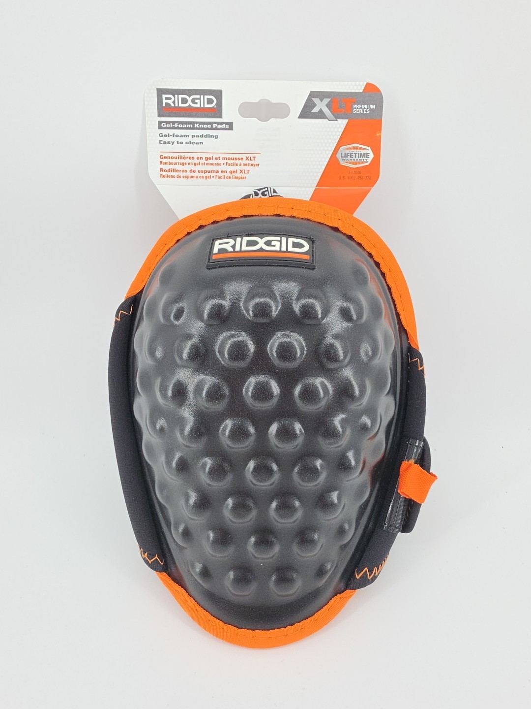 RIDGID Gel Foam Knee Pads XLT Premium One Size Brand New