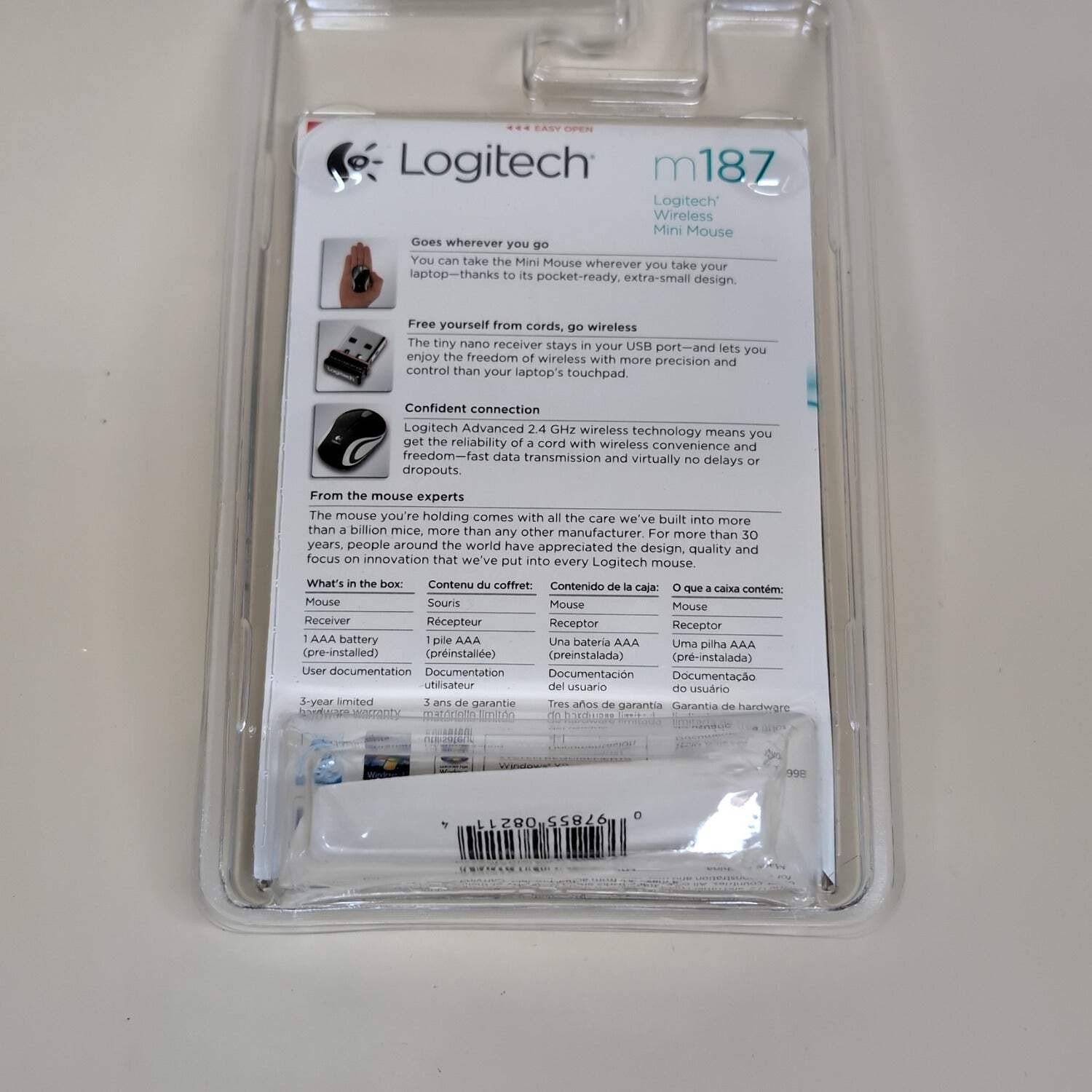 Logitech m187 Wireless Mouse 910-002720
