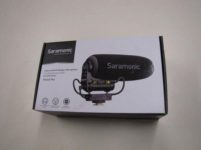 Saramonic VMIC5 Pro Camera Mount Shotgun Microphone BRAND NEW Sealed Box