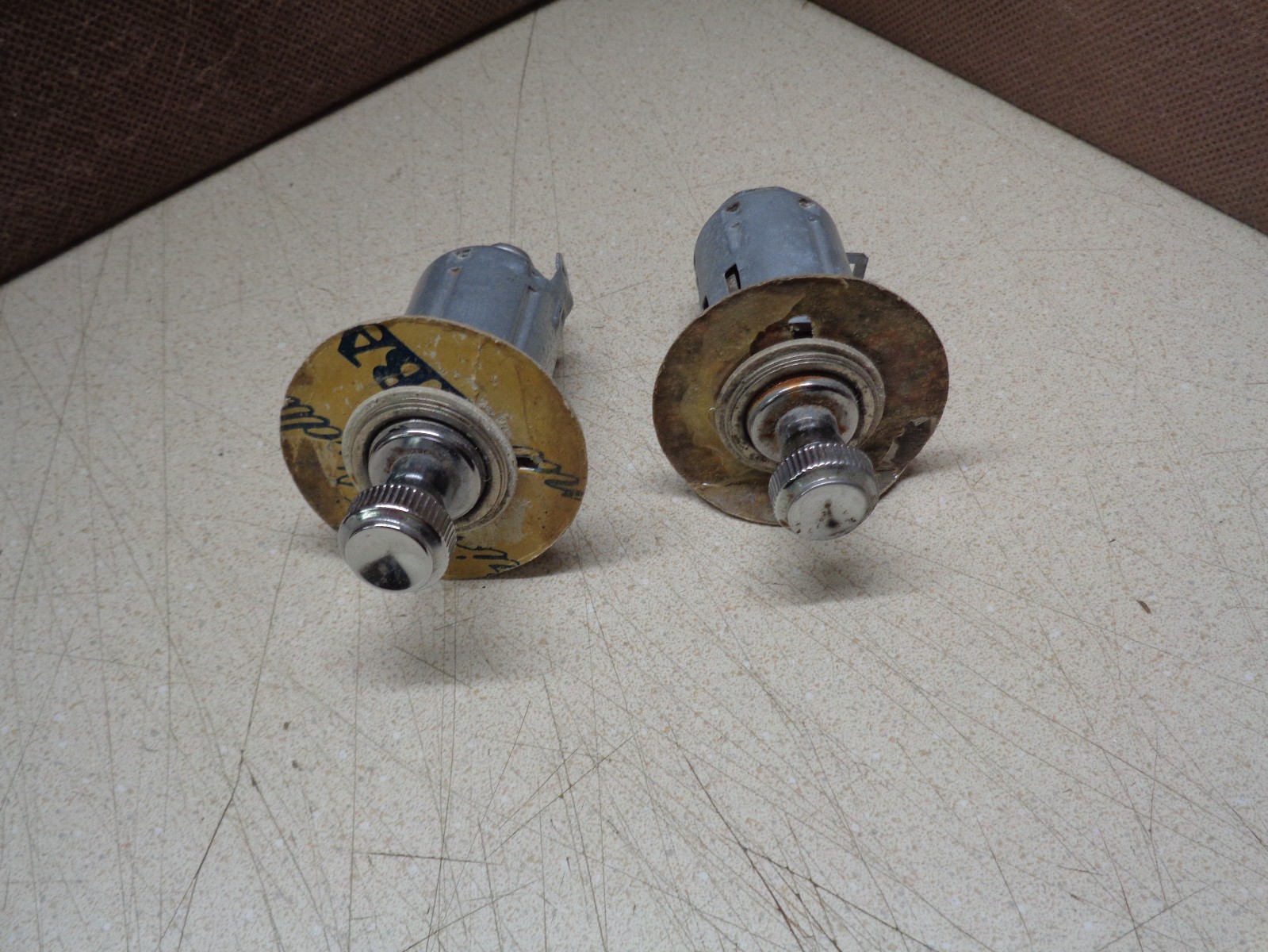 2 Cigarette Lighter Assemblies street rat rod Cadillac Ford Lincoln