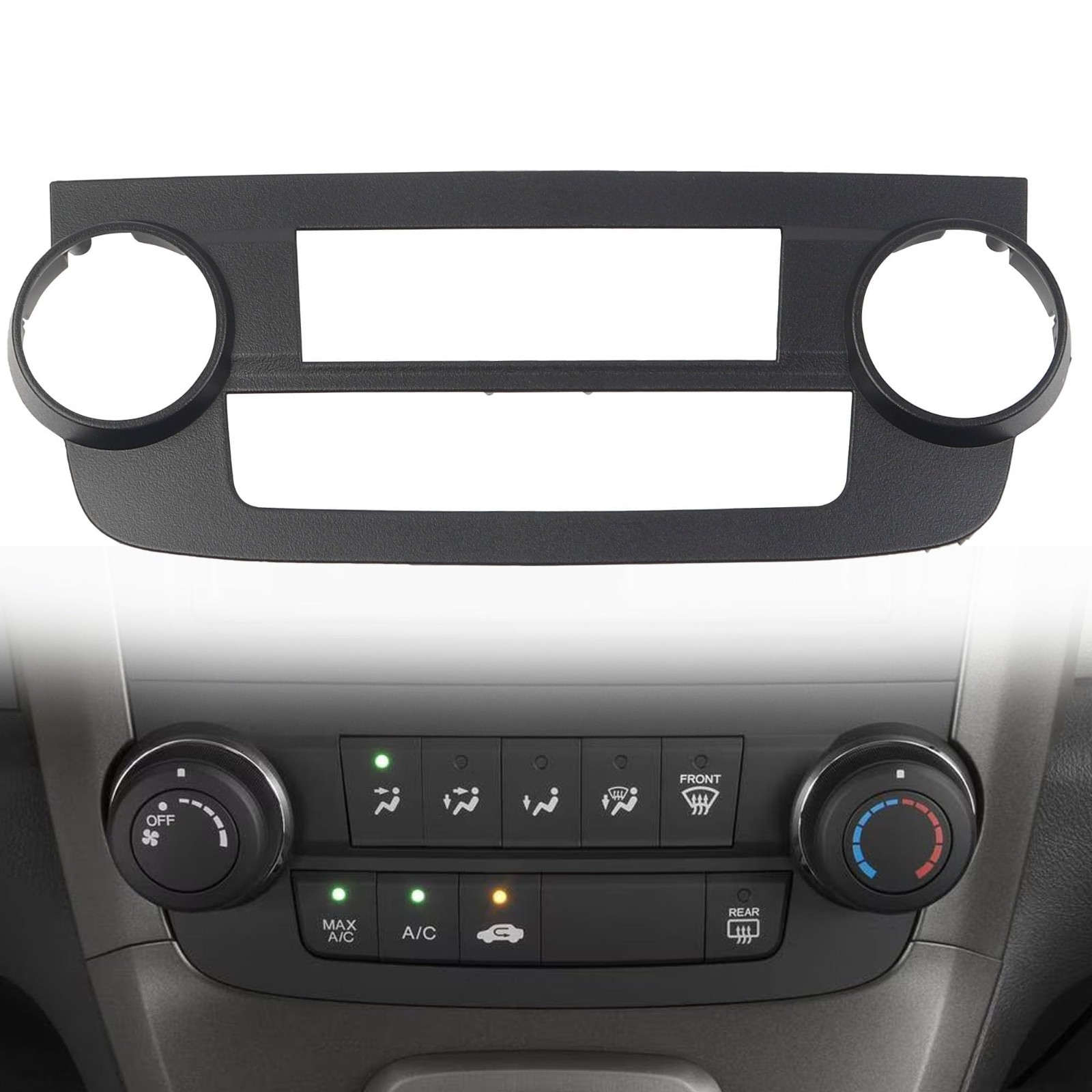 2007-2011 Honda CR-V AC Control Panel Center Dash Vent Trim Bezel Manual A/C