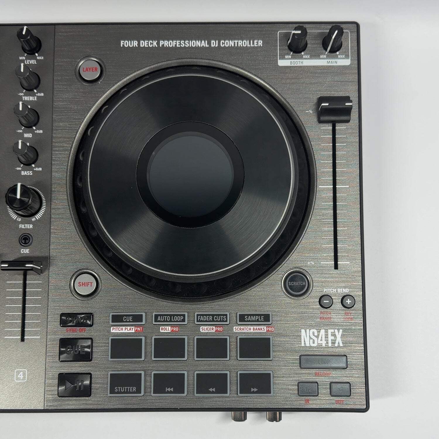 Numark Serato NS4FX 4-Channel All-In-One DJ System