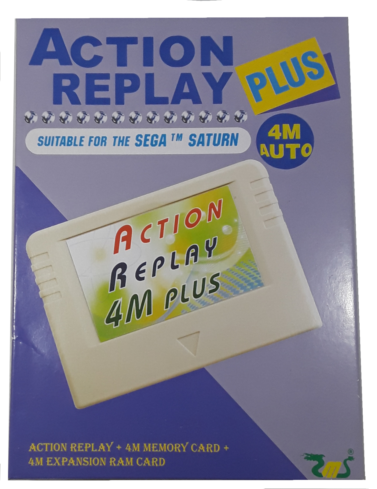 EMS Action Replay Plus 4M Memory Card for Sega Saturn