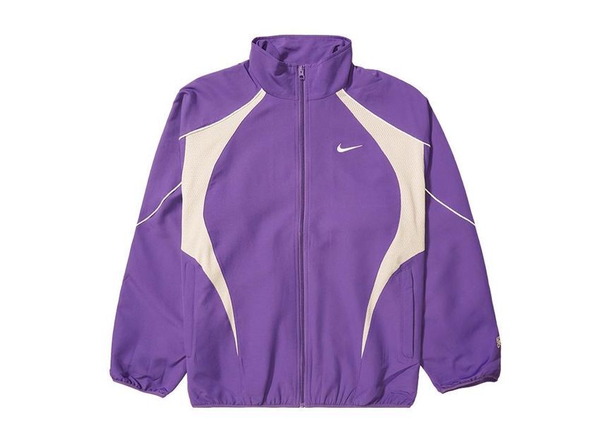 HF9622-545 Supreme Nike Track Jacket Purple