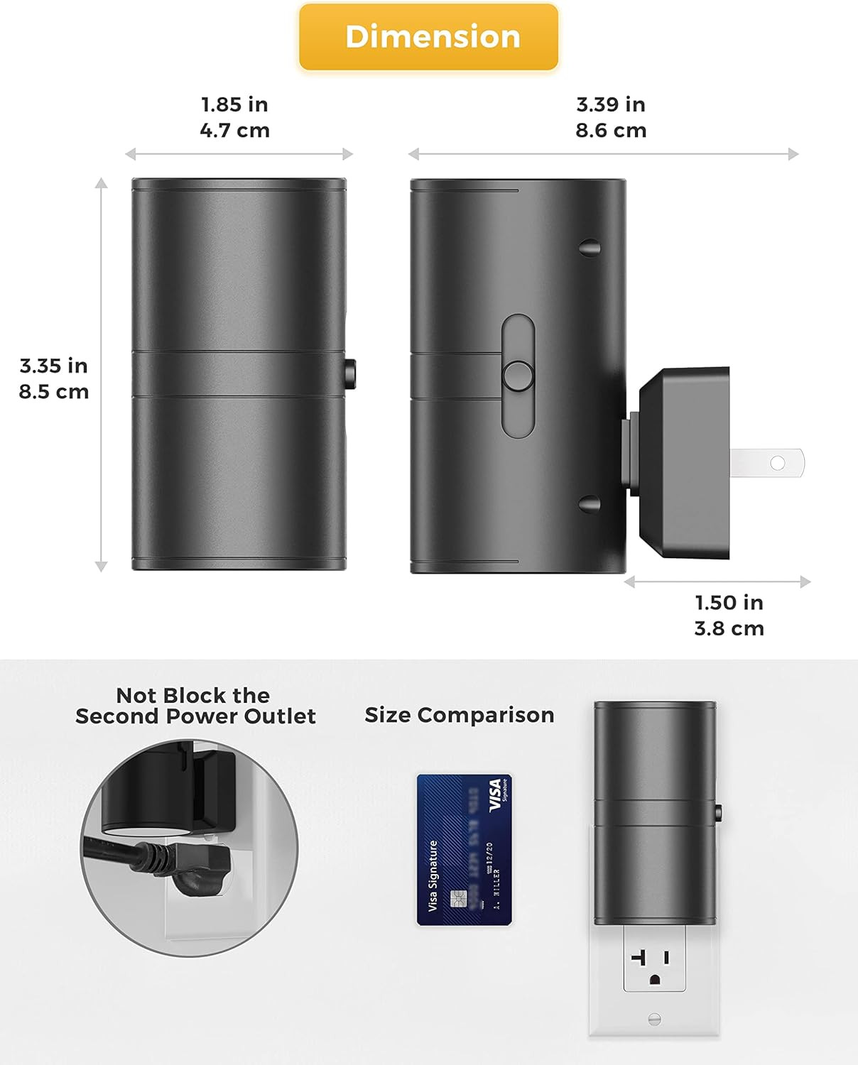 Night Light, Bright Night Light, Night Lights Plug into Wall, 5000K Daylight ...