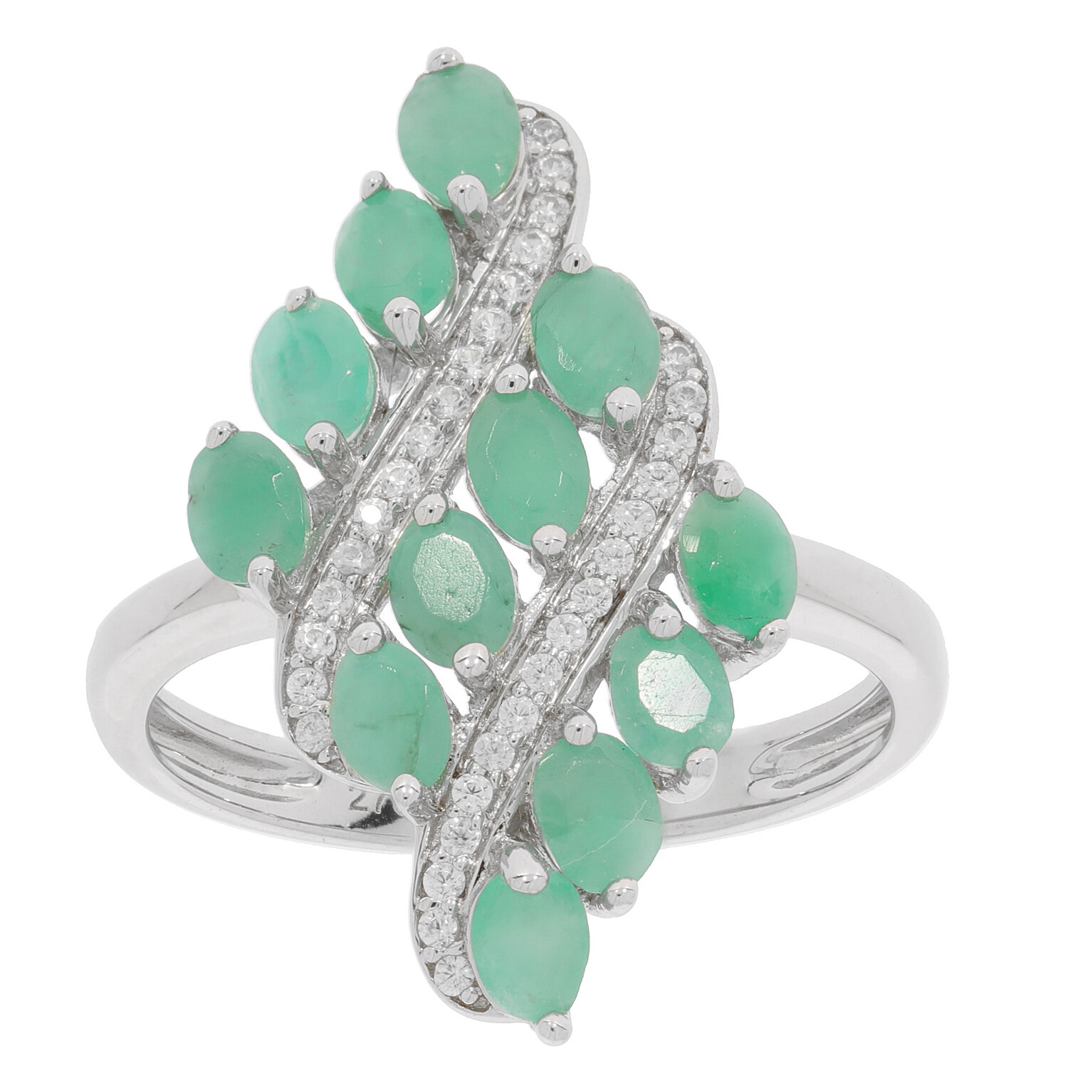Sterling Silver Semi Mount Ring Setting Oval OV 4X3mm