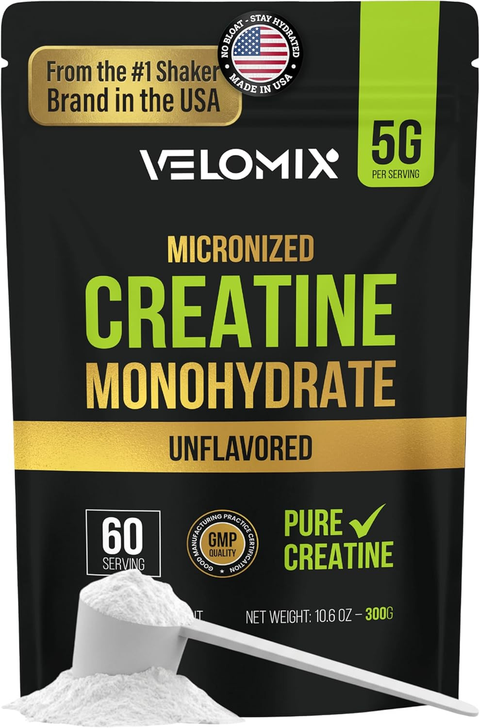 Micronized Creatine Monohydrate Powder - 100 Pure Creatine Powder Unflavored ...