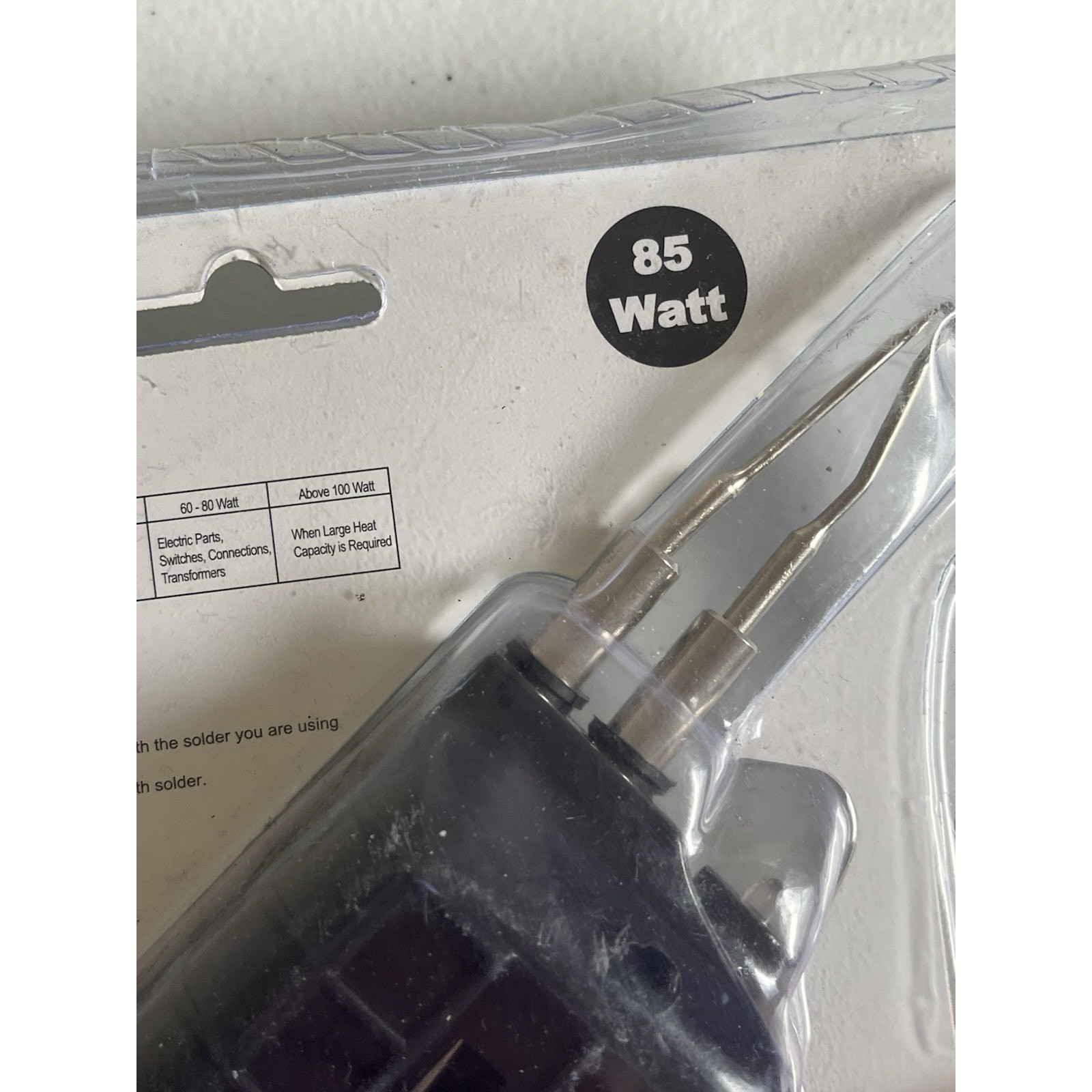 New Tuff Stuff Tools 85 Watt Trigger Controlled Soldering Gun Kit sealed package