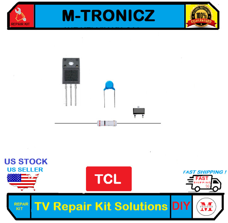 MOSFET QW401 , R404 , C405... For  TCL  40-P402WL-PWB1CG  POWER SUPPLY