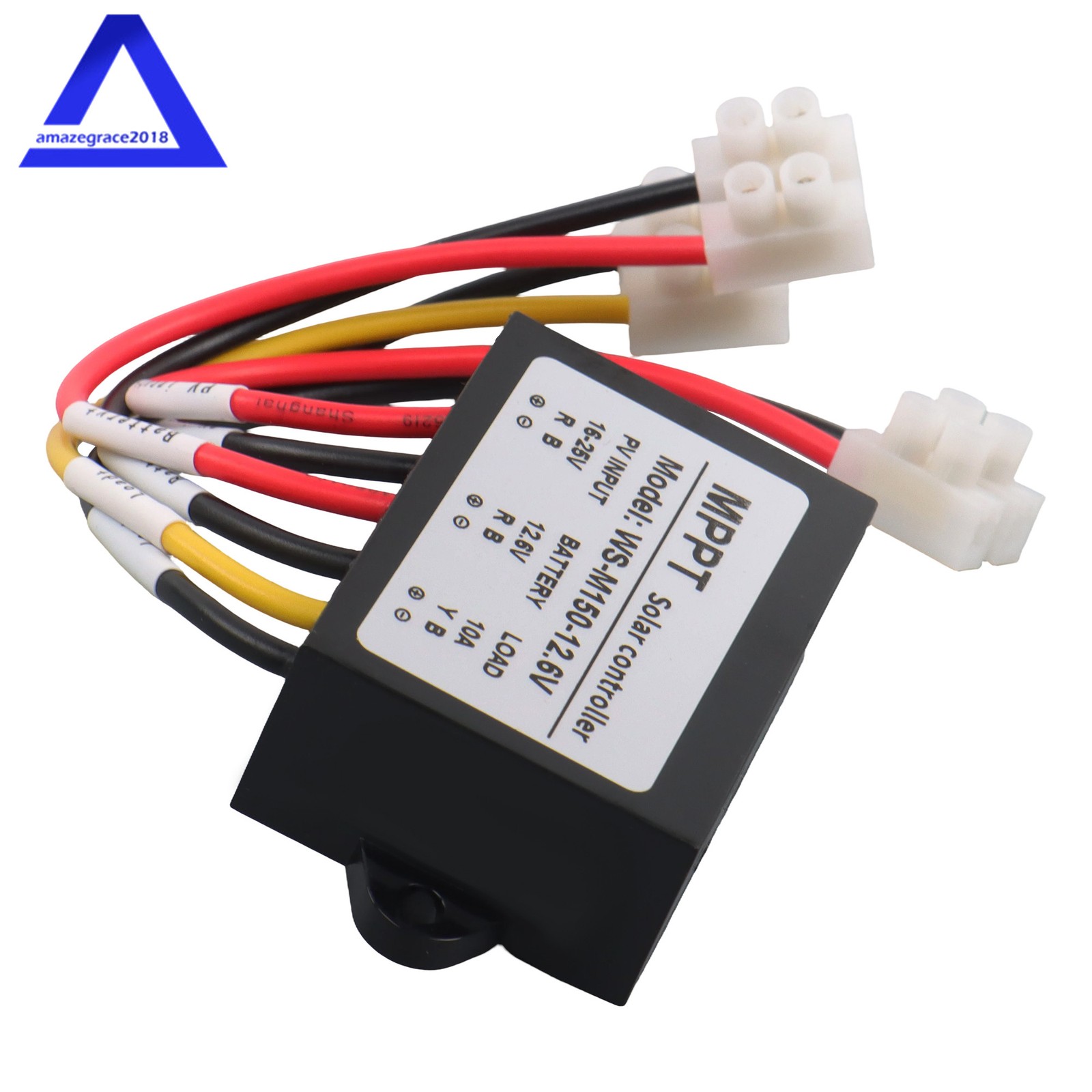 Solar Charge Controller MPPT10 Amp 150W 12.6V LiFePO4 Battery Support Waterproof