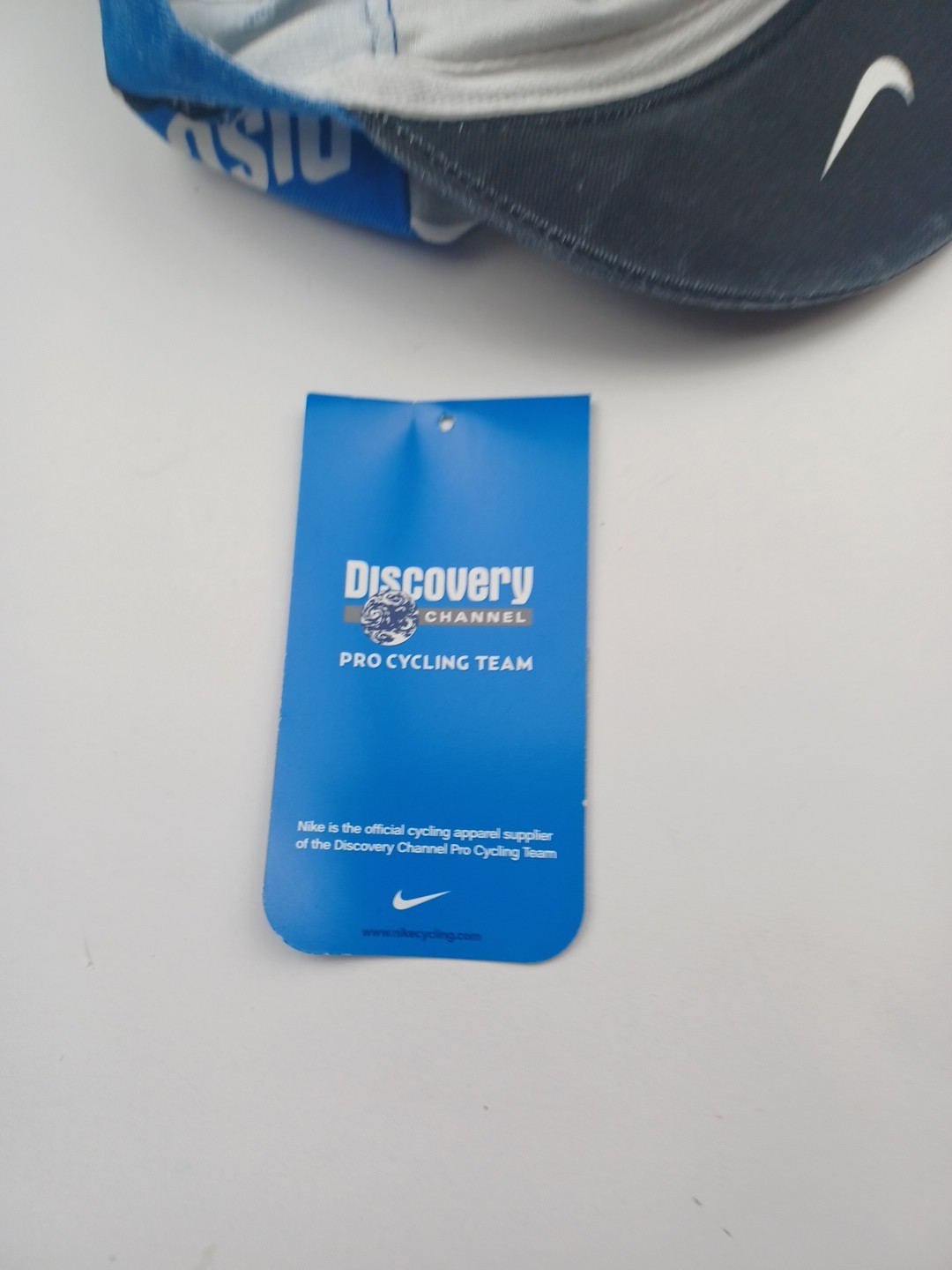 Discovery Channel Pro Cycling Team Hat Nike AMD OSFA 2005