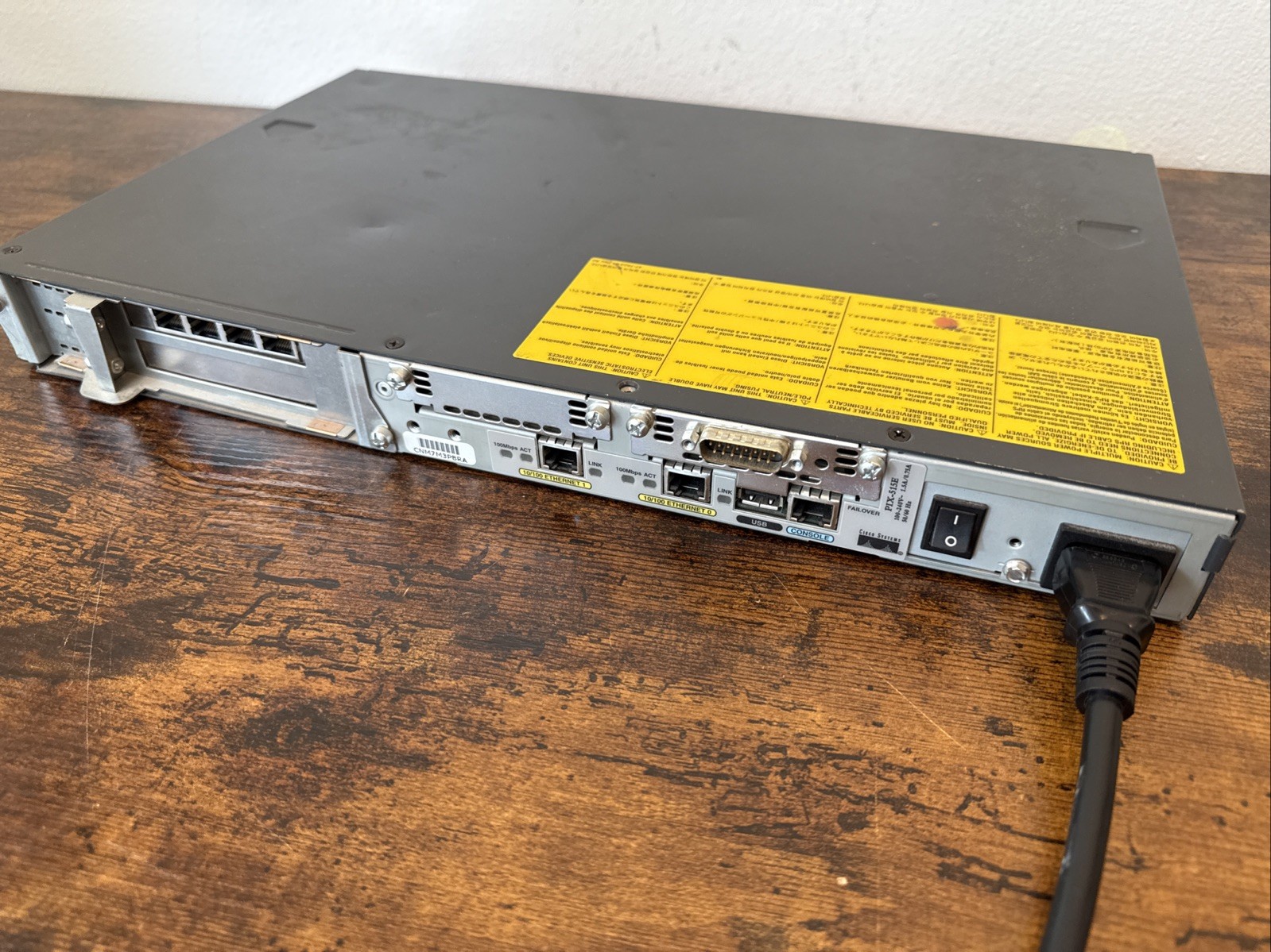 Cisco PIX 515E 47-13726-01 Firewall Security Appliance 29-5