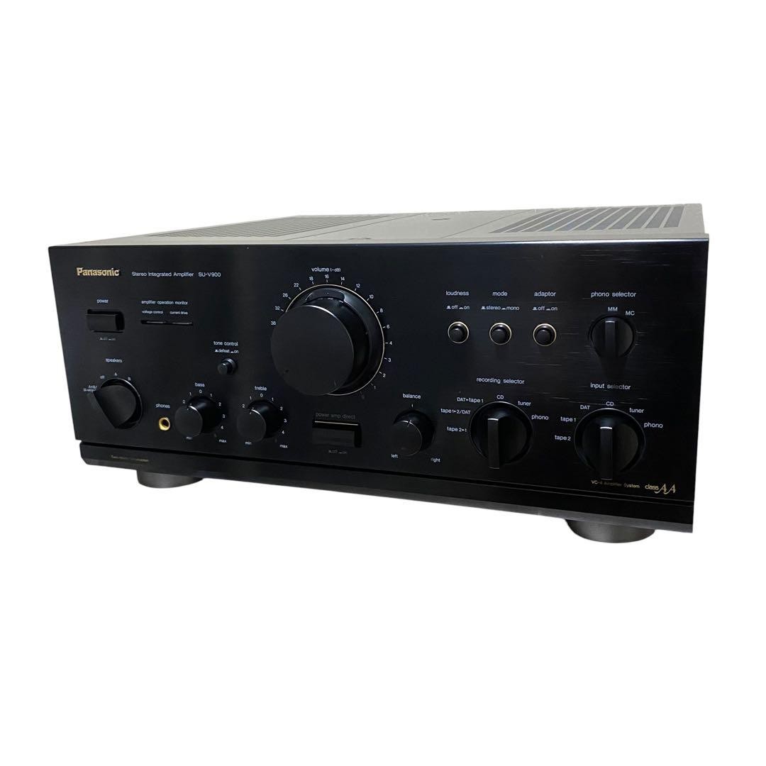 Panasonic Technics SU-V900 Class AA Integrated Stereo Amplifier Tested Japan