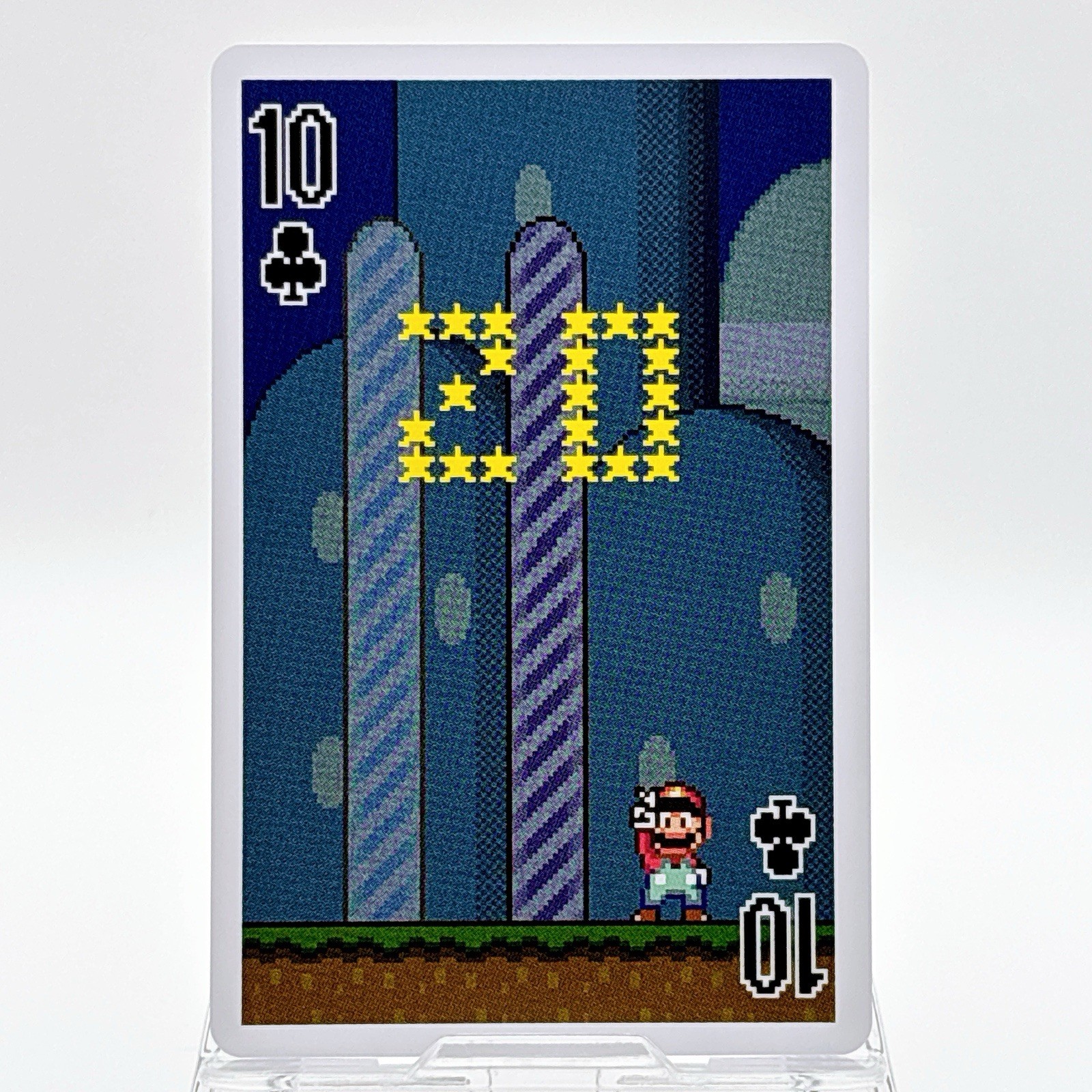 Super Mario Bros. Playing Card Poker Card Made in Japan Ratro Clover #10