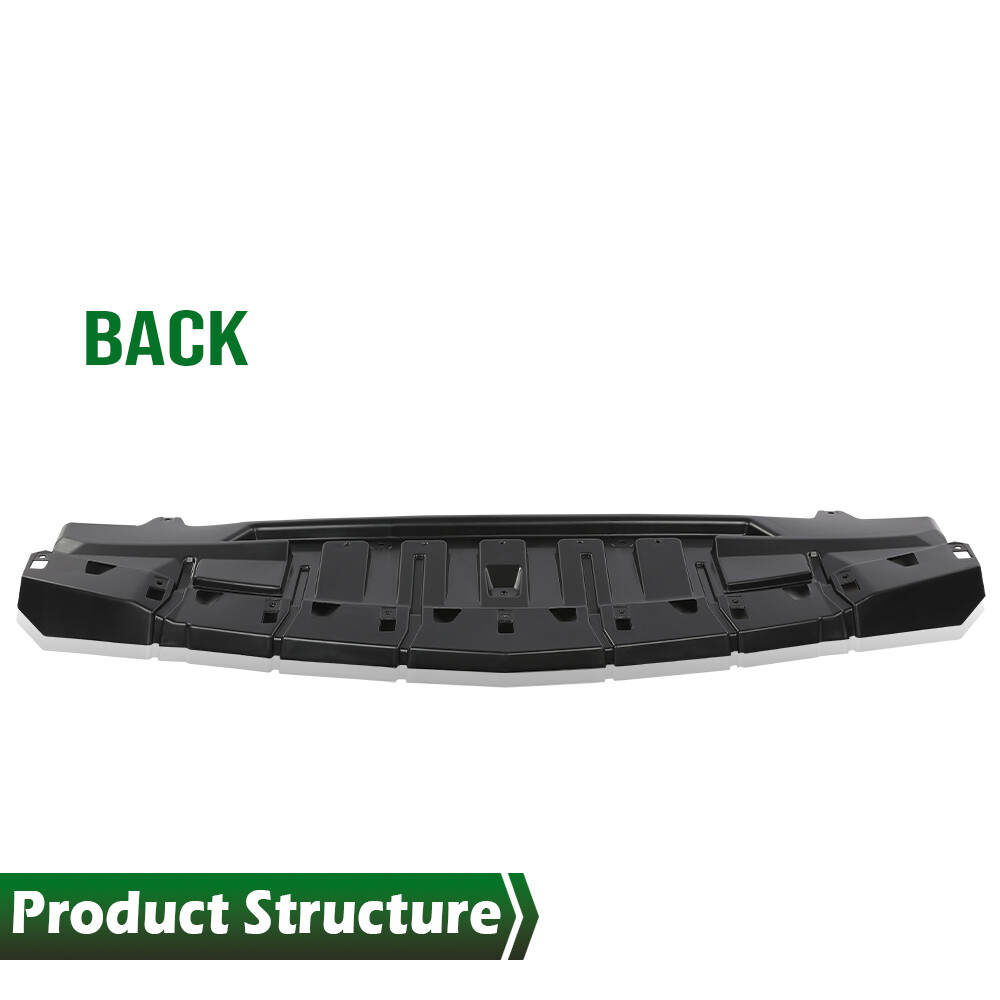 Fit For 2016-2019 Chevrolet Malibu Front Engine Splash Shield Under Cover Black