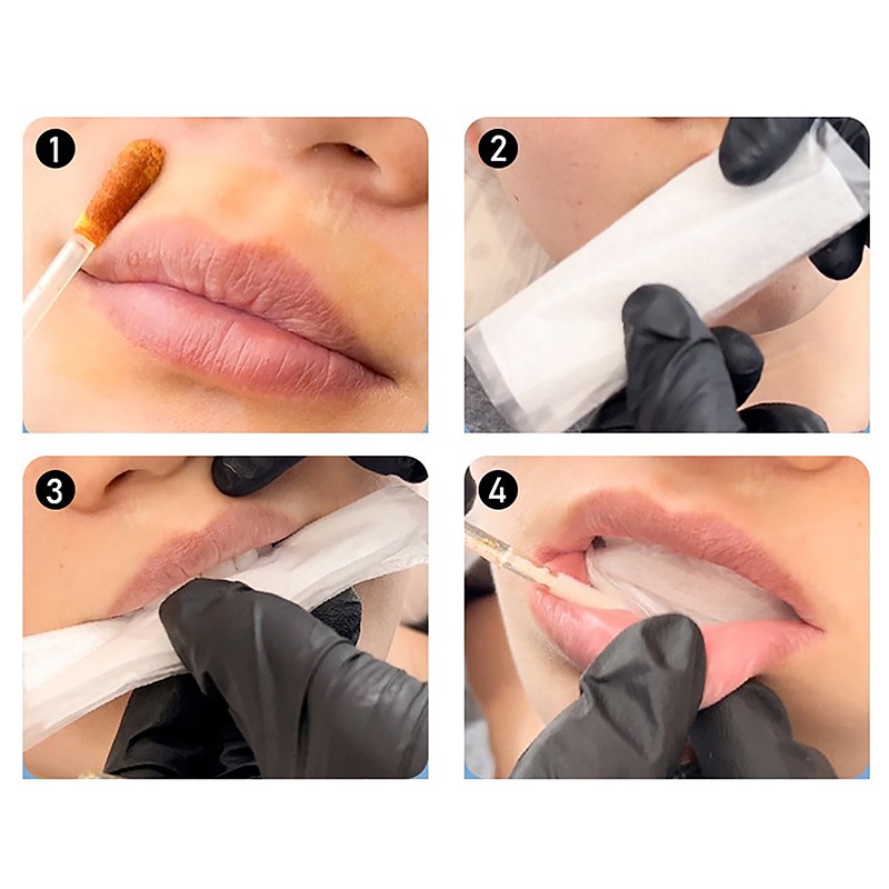 30pcs Tattooed Lip Oral Isolation Pad Tattoo Lip Disposable Protective Pad