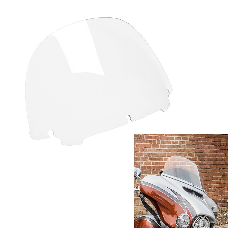 Clear Windshield Windscreen Fit For Harley Electra Glide Ultra Classic 2014-2024