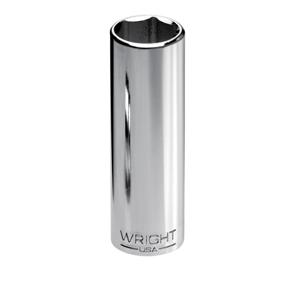 3/8" Drive 6 Point Deep Socket SAE - Wright Tool