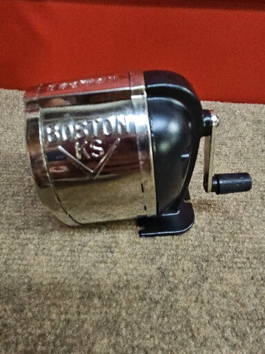 Boston KS Pencil Sharpener Vintage Deluxe Made in USA Great Shape