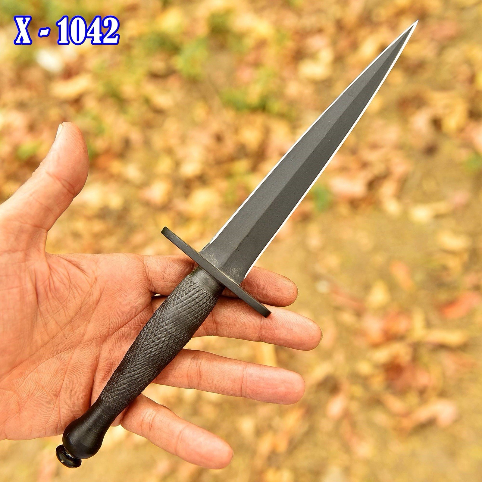 V42 Dagger Knife COPPI CPPI BY CIRCA 1984 RARE KNIFE USA Double Edged Blade