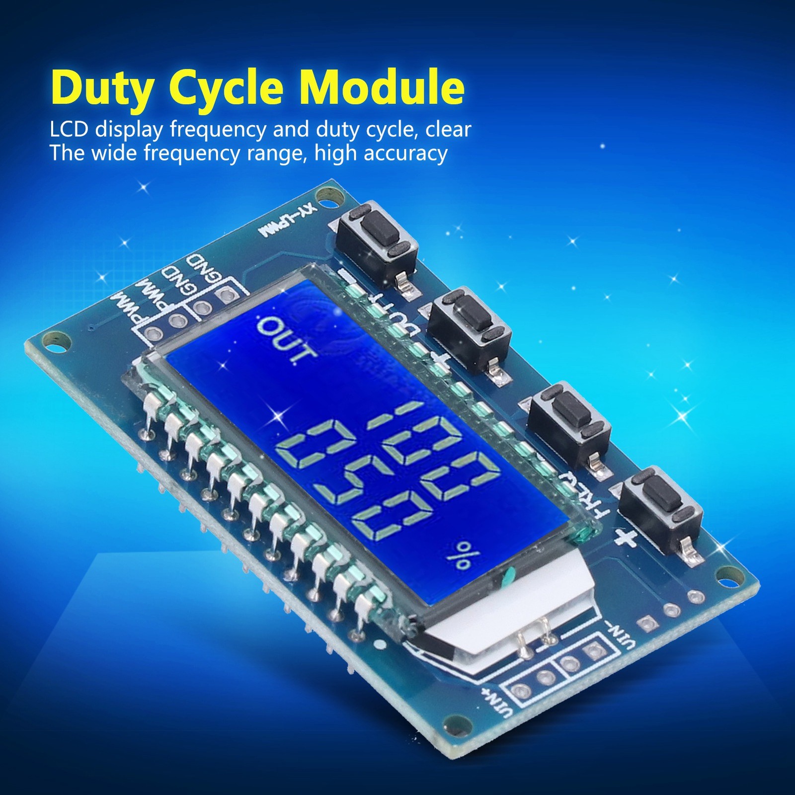 Signal Generator Module PWM Pulse Frequency Duty Cycle Adjustable Module New
