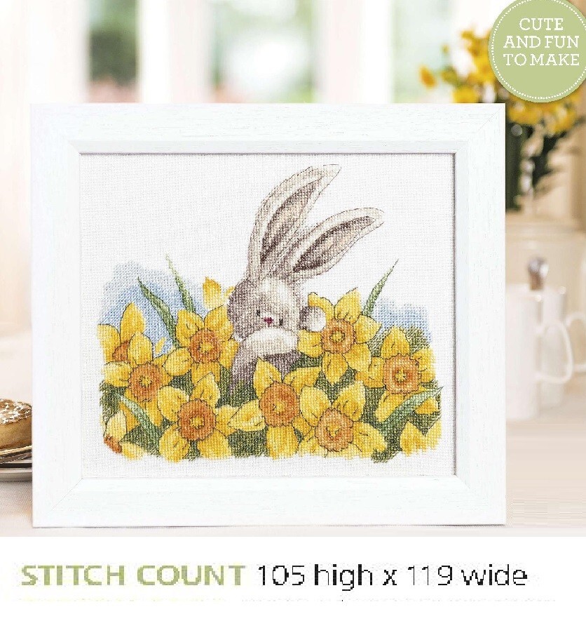BEBUNNI SPRING HAS SPRUNG  CROSS STITCH  PATTERN ONLY   EQ - RWE
