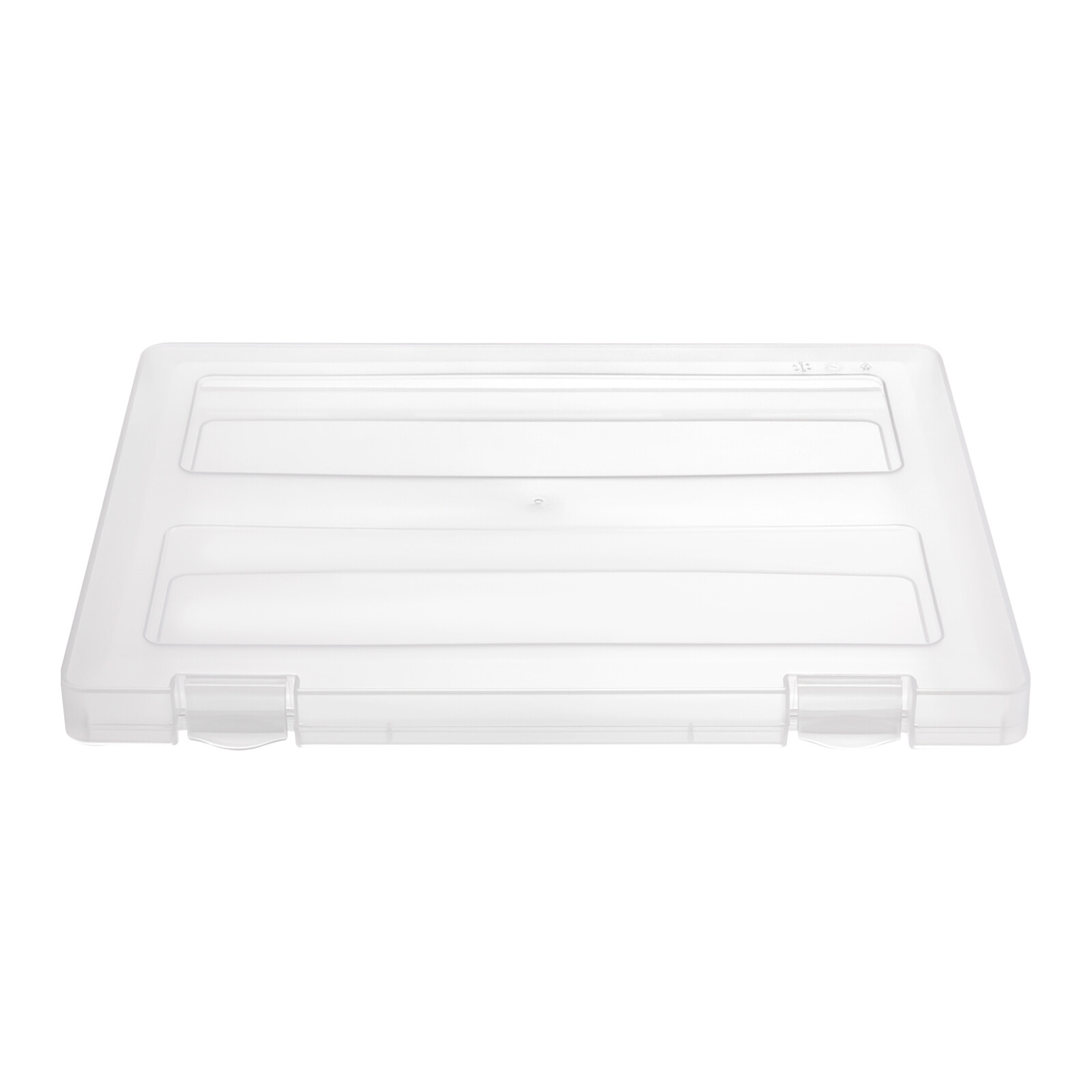 Transparent rectangular PP material portable data storage box 15 pieces NEW US