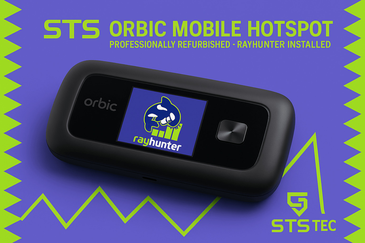 Used - RayHunter Orbic RC400L IMSI Catcher Detector | Stingray / Cell Site Simul