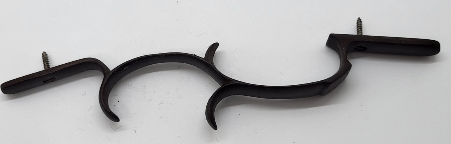 CVA Mountain Rifle browned steel trigger guard with screws