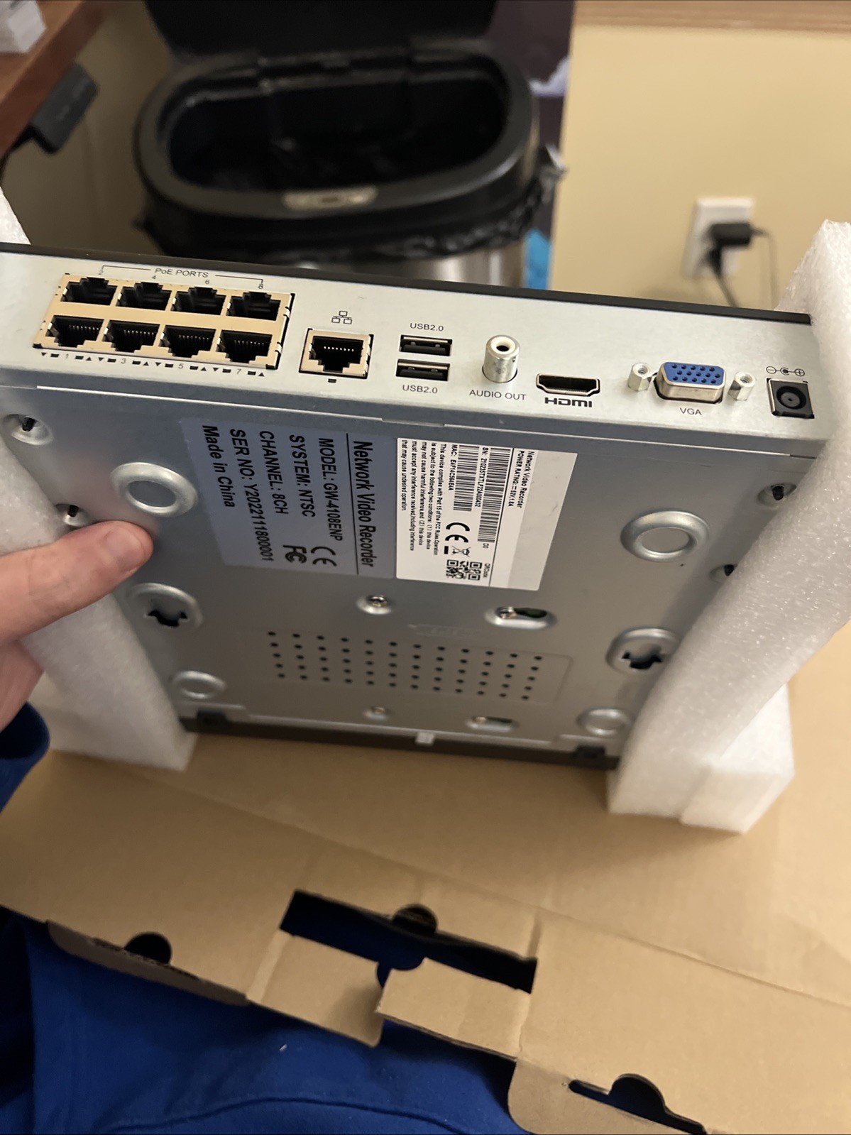 GW4208E (Brand New Network Video Recorder)