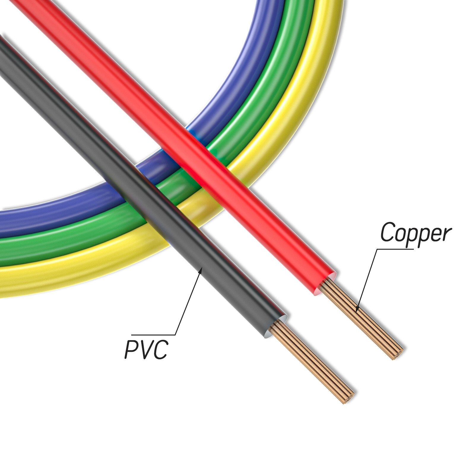 10PCS Stackable Banana to Banana Plug Test Leads Soft Electrical Test Cable Wire
