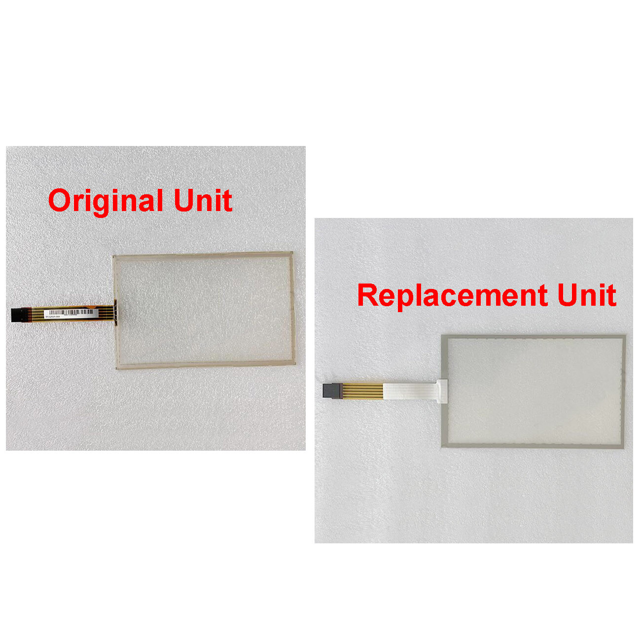 New 7" Resistive Touch Screen Glass Fit for AMT2525 91-02525-05A 1-Year Warranty