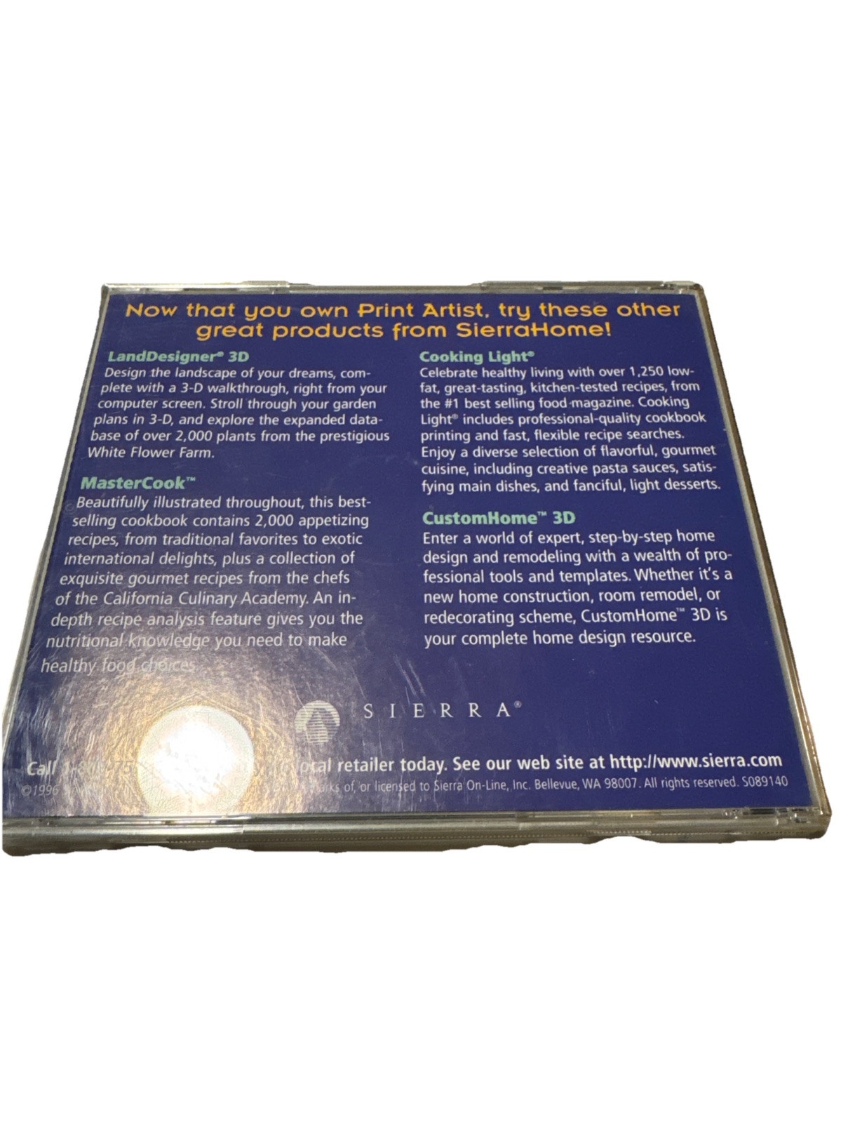 Vintage Print Artist Version 4.0 CD-Rom Software 1997