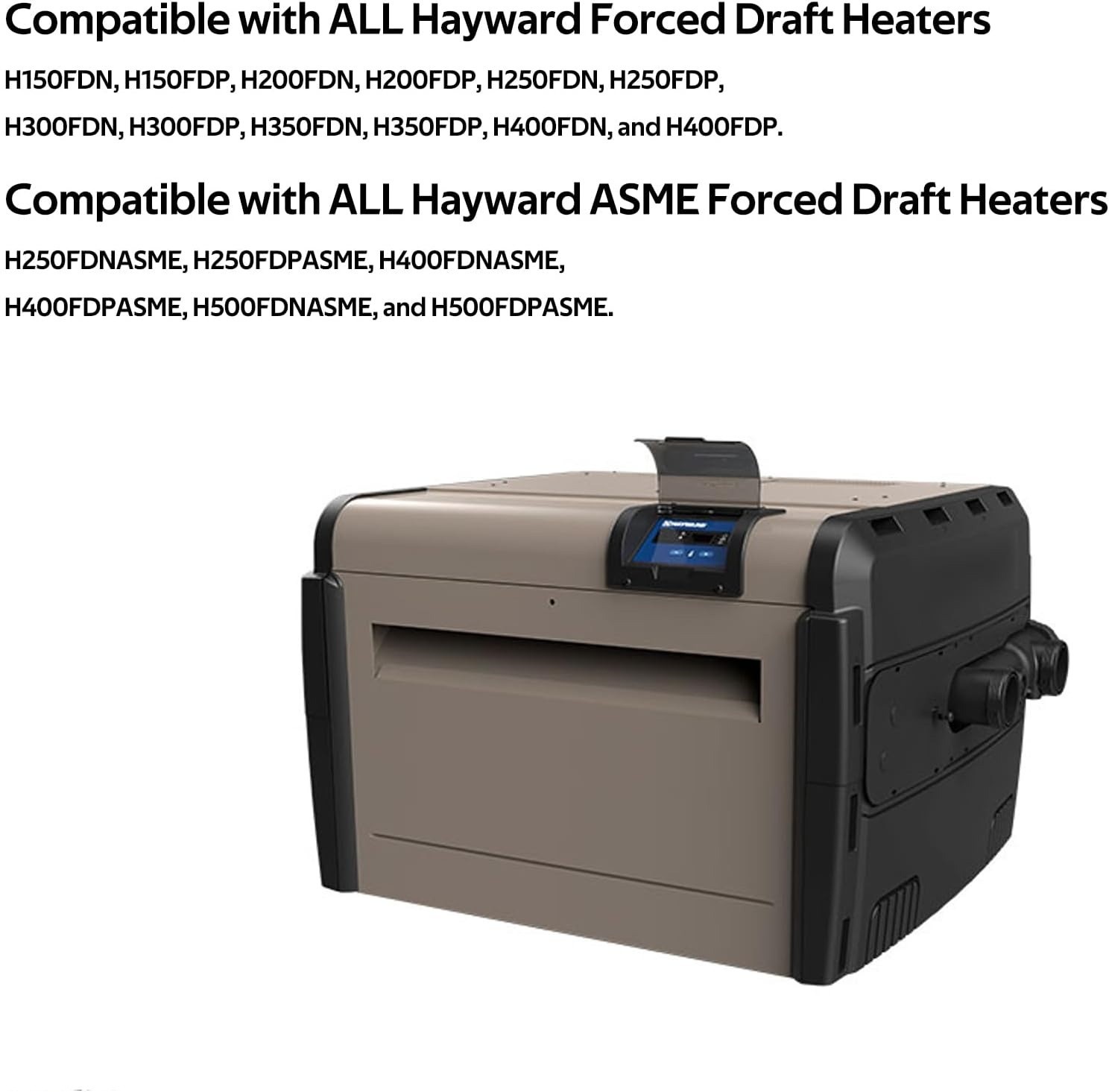 FDXLBKP1932 Bezel and Keypad Assembly for Hayward H-Series H150FDN/FDP H400FDN