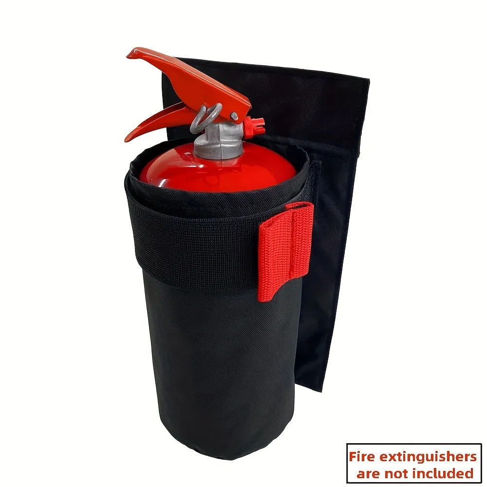 Car Fire Extinguisher Trunk Storage Organizer Seat Back Bag