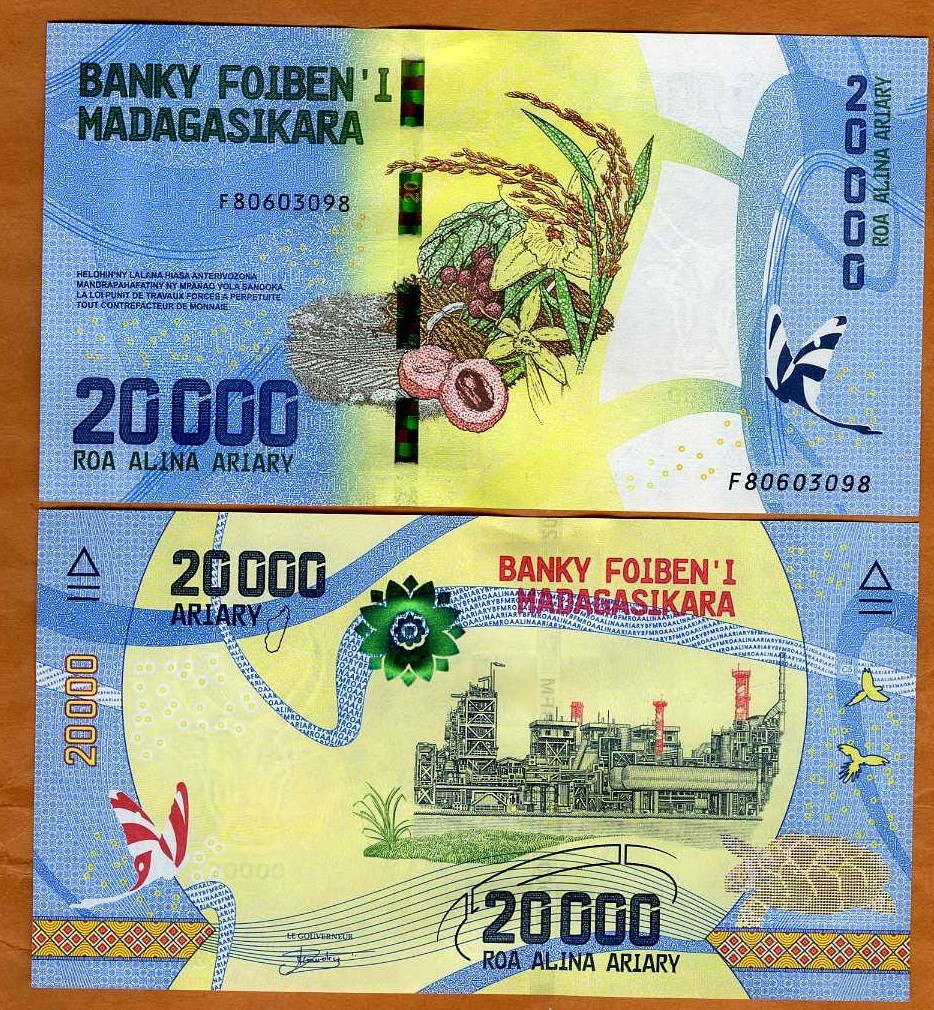 Madagascar, 20000 Ariary, ND (2025), P-104 New Signature, UNC