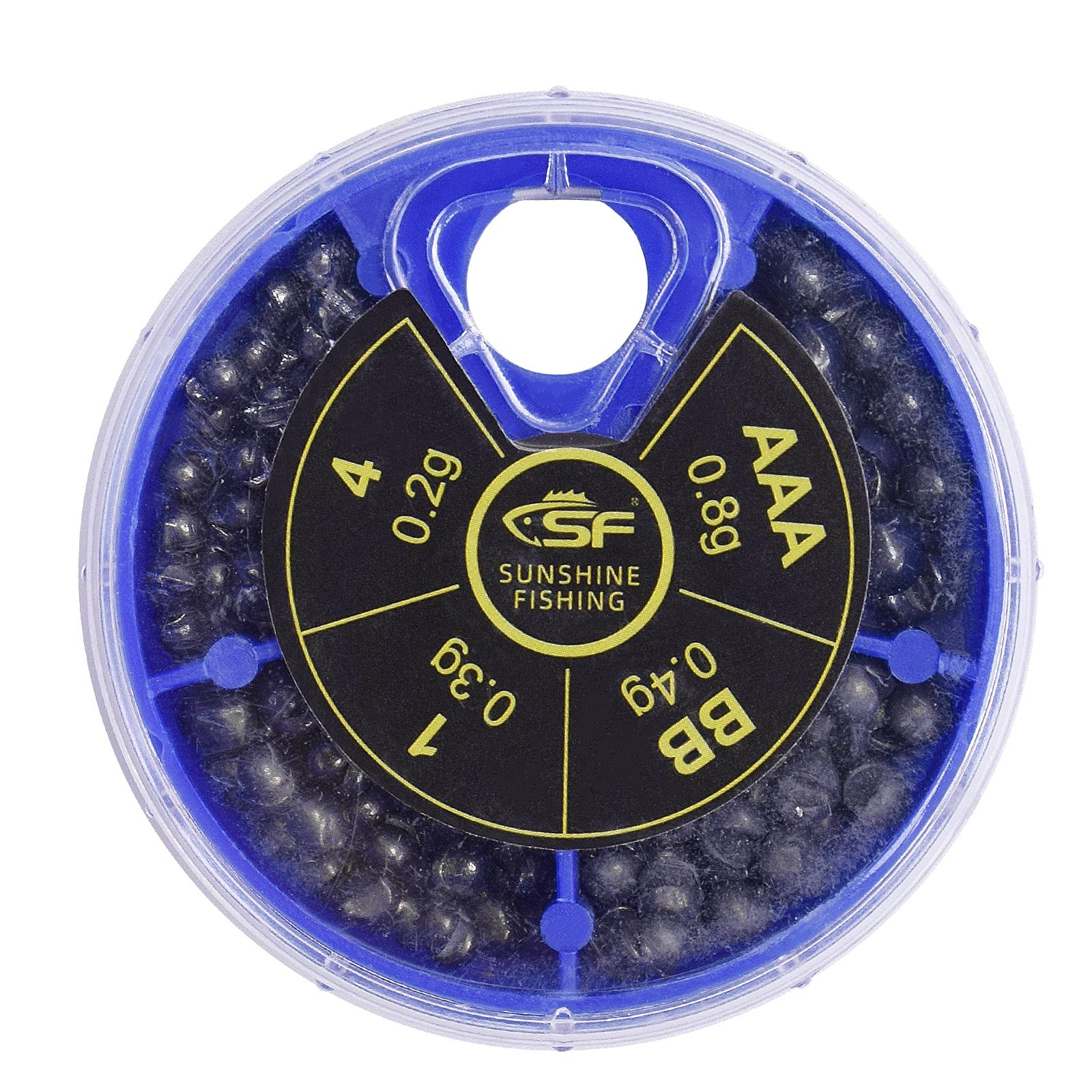 SF Micro Split Shot Combo Removable Fly & Ice Fishing Sinkers Weights - Pure ...